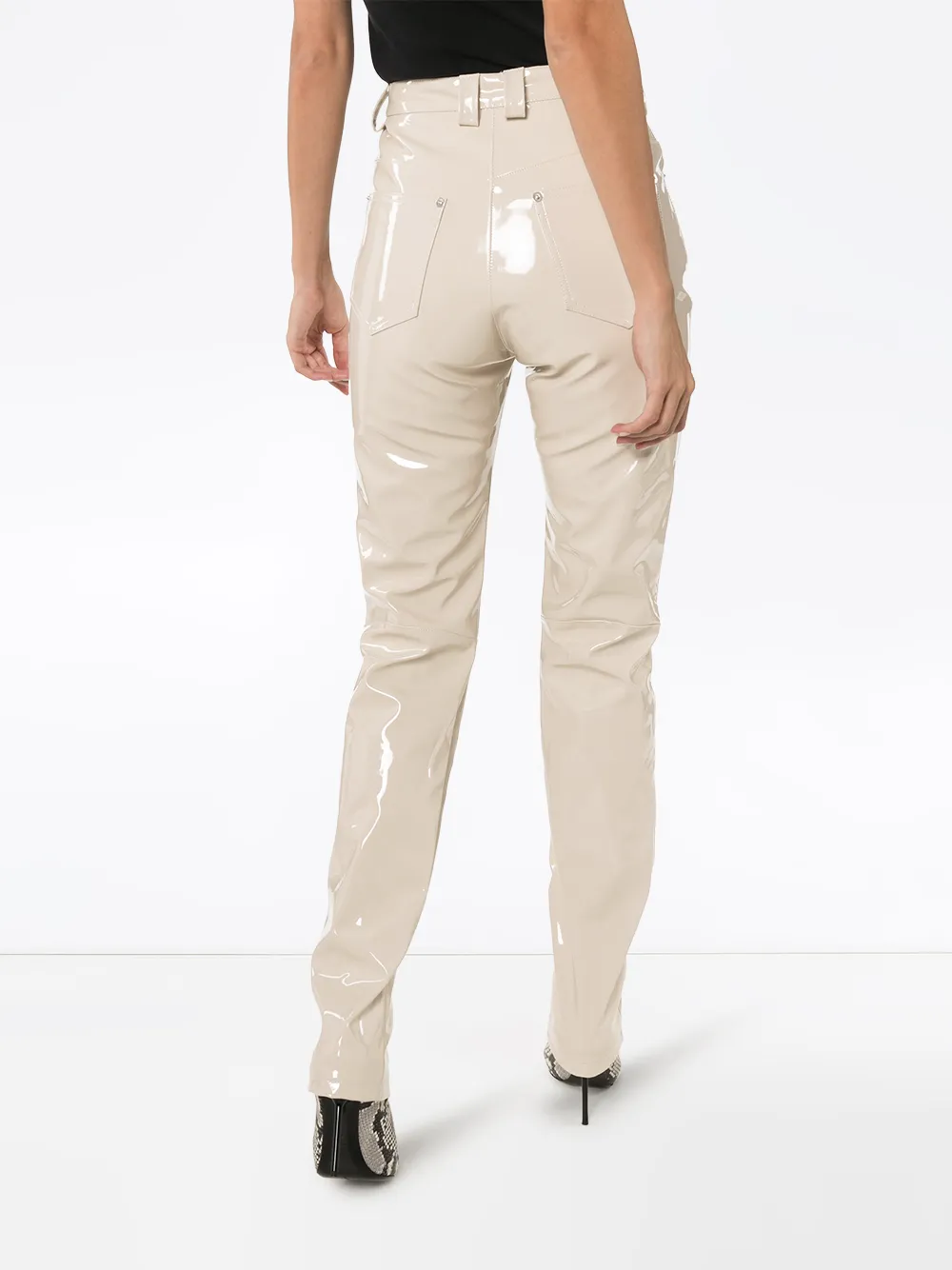 GmbH Straight broek Beige