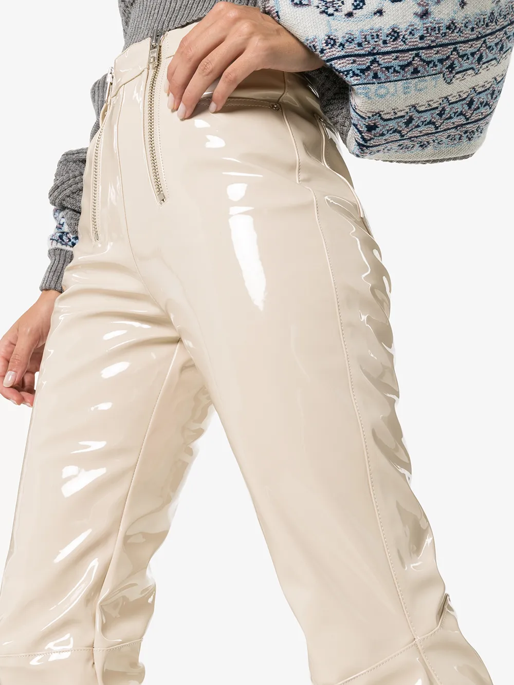 GmbH Straight broek Beige