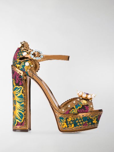 dolce gabbana platform shoes