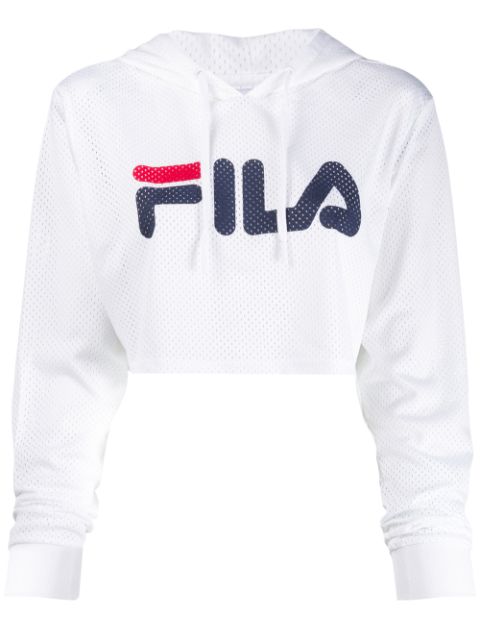 cropped hoodie fila