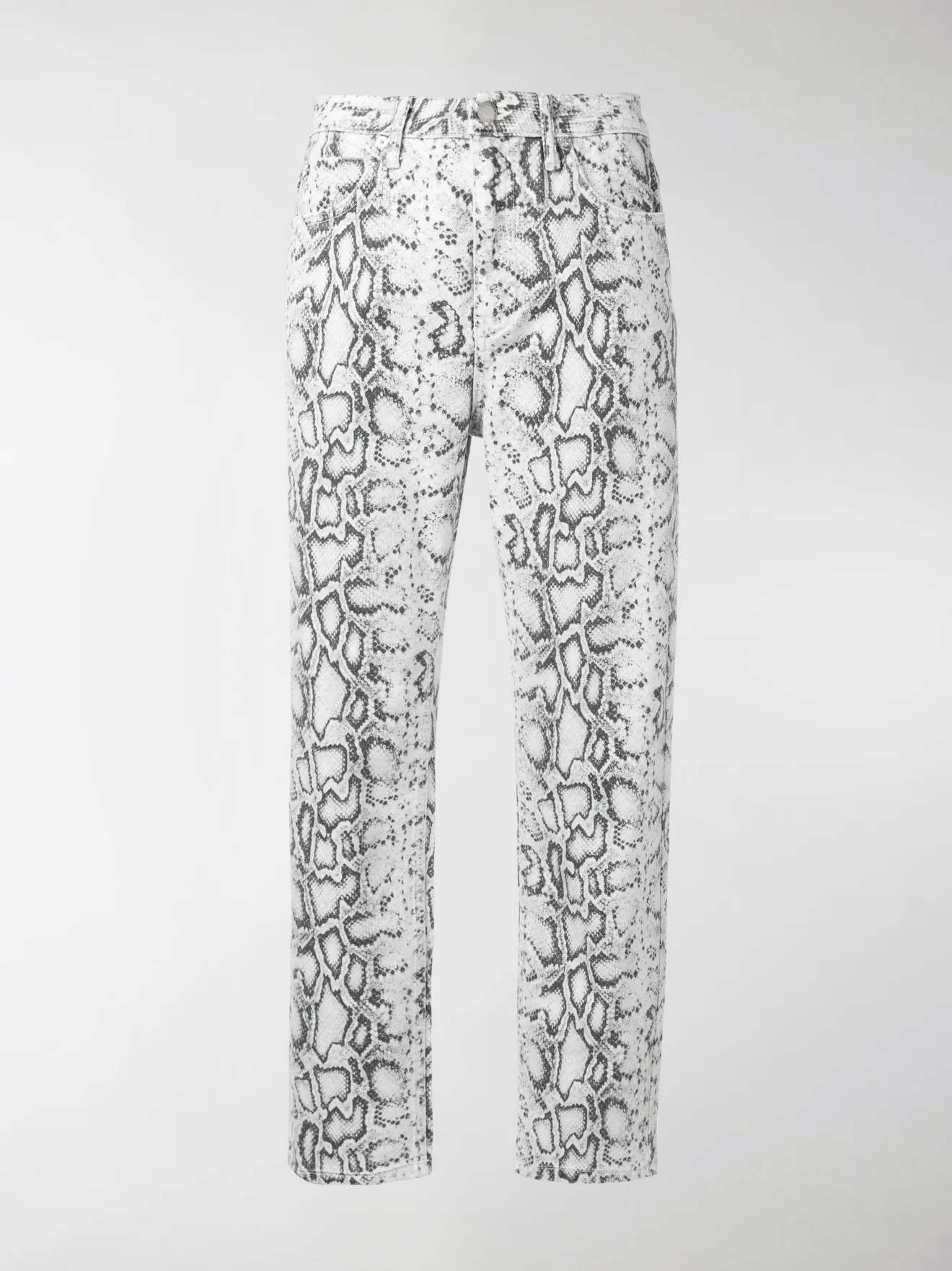 Alexander Wang snakeskin print trousers 
