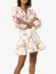 Zimmermann Honour floral print corset mini dress