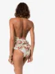 Zimmermann Honour ruffled floral print swimsuit