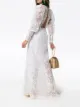 Image 2 of Rosie Assoulin Victorian embroidered long dress