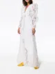 Rosie Assoulin Victorian embroidered long dress