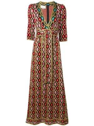 gucci long sleeve dress