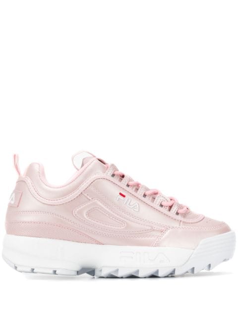 fila disruptor pink shiny