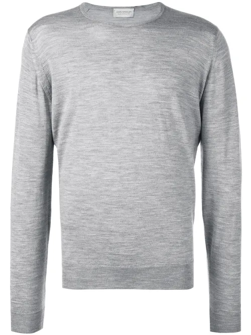 Pull à encolure ronde - John Smedley - Modalova