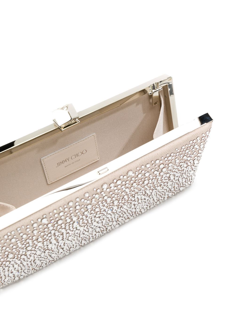 Jimmy choo celeste sale glitter clutch