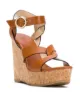 الصورة 2 من Jimmy Choo صندل بكعب عريض متصل