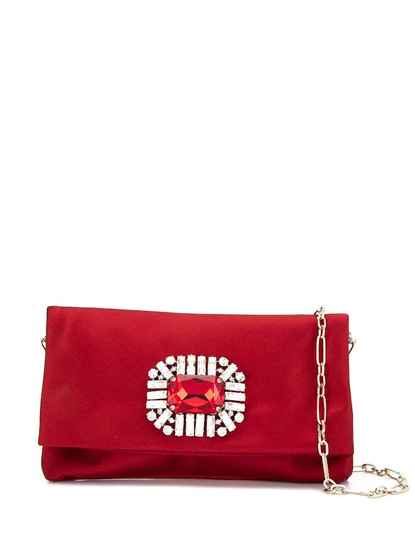 jimmy choo red handbag