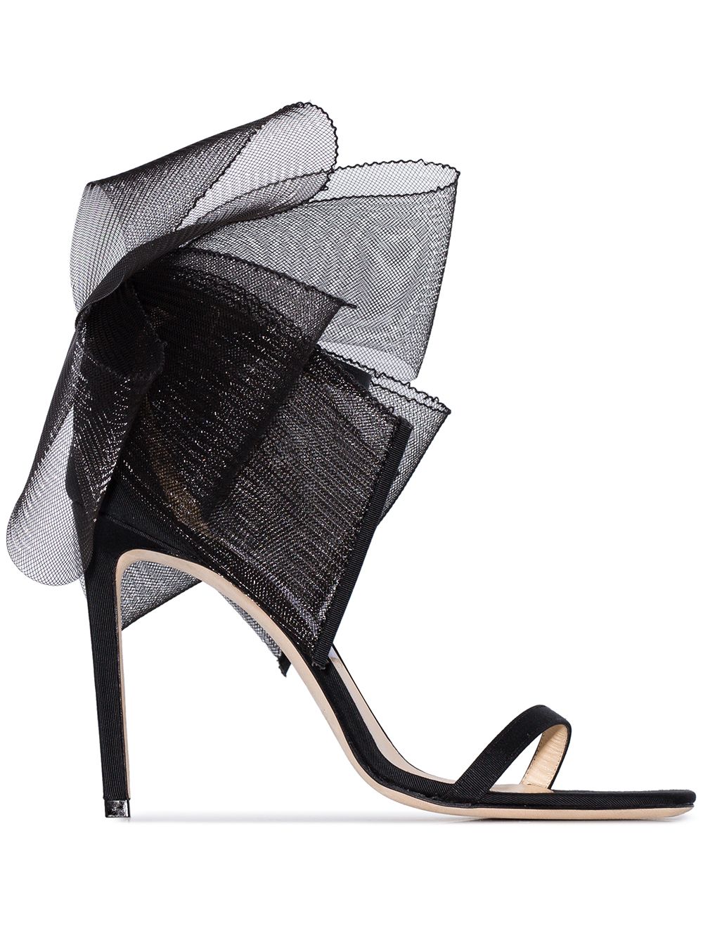 Image 1 of Jimmy Choo Aveline bow detail sandals