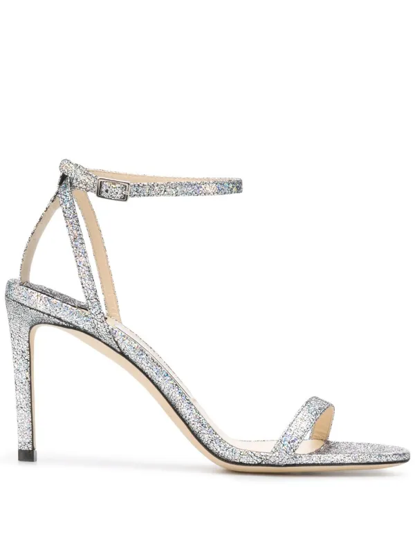 jimmy choo minny 85 silver