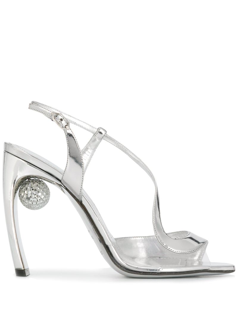 Nicholas Kirkwood Sandals NICHOLAS KIRKWOOD 'MAEVA PEARL' SANDALEN - SILBER