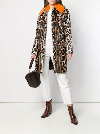 Netta leopard print coat展示图