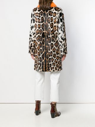 Netta leopard print coat展示图