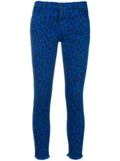 J Brand leopard-print Jeans - Farfetch