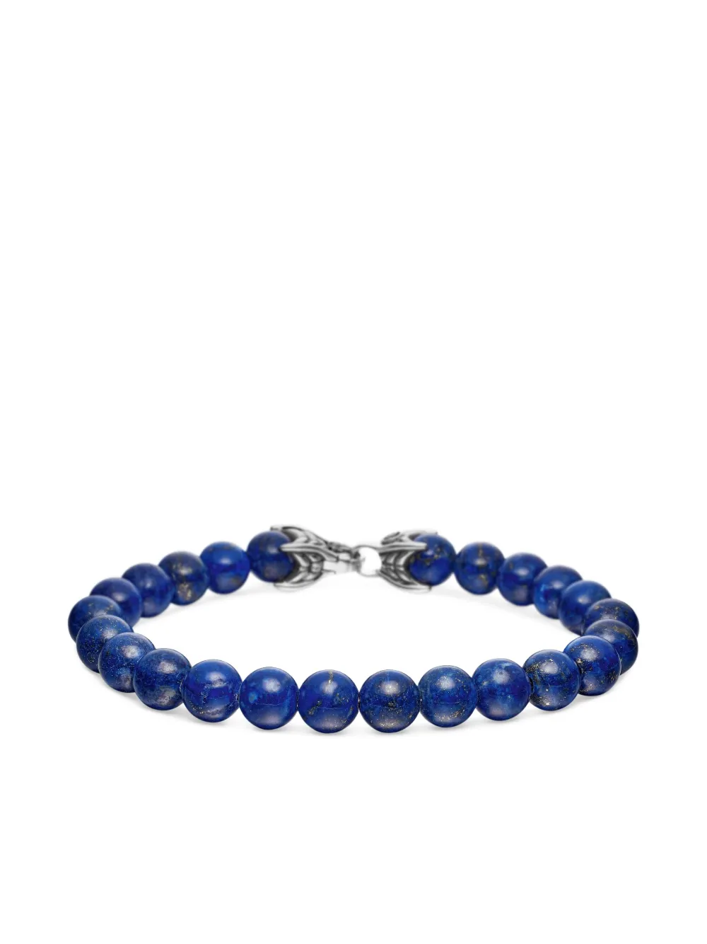 David Yurman sterling silver Spiritual Beads bracelet (8mm) | Blue | Image 1