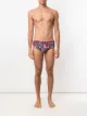 Image 2 of Amir Slama floral print swim trunks