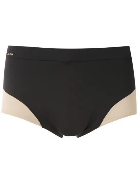 Amir Slama shorts de playa con diseño de paneles