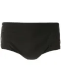 Amir Slama panelled trunks - Black
