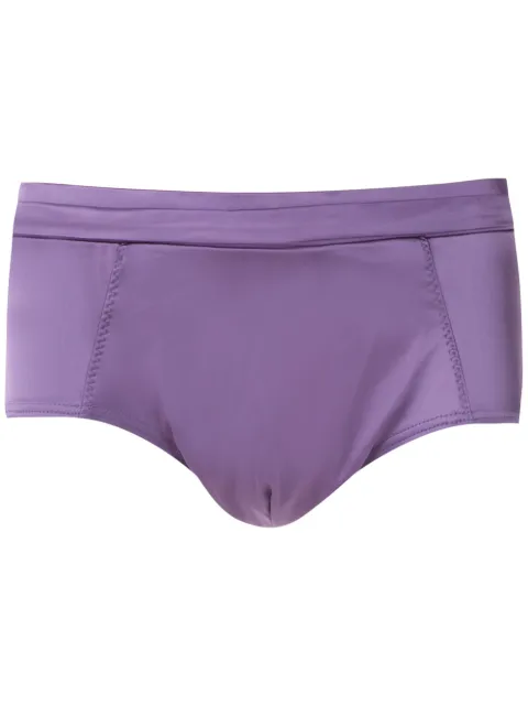 Amir Slama satin swim trunks