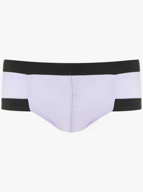 Amir Slama Badehose mit Kontrastdetails