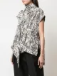 Proenza Schouler Kurzärmeliges Top mit Schal
