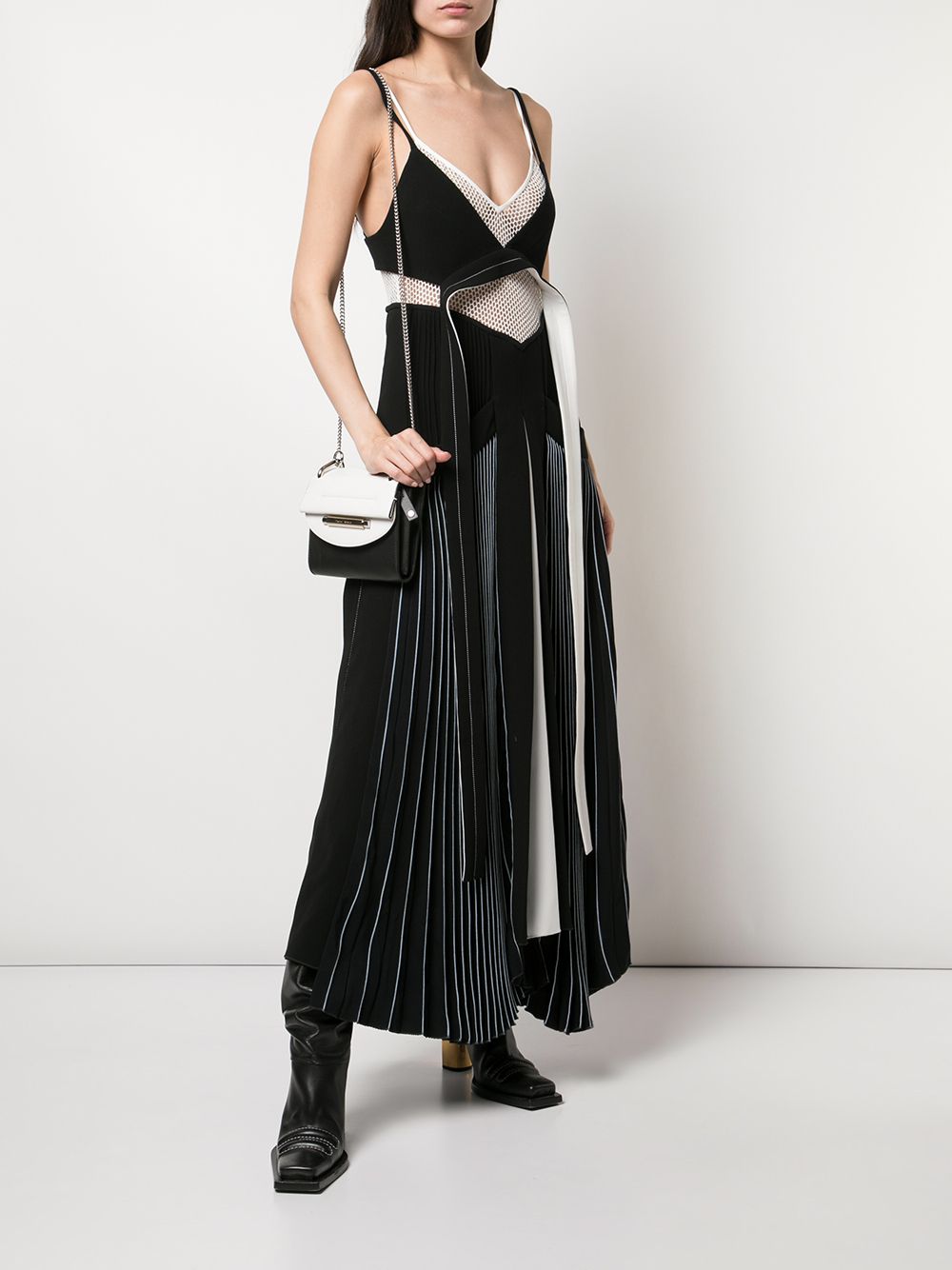 Proenza Schouler Pleated Cady Sleeveless Maxi Dress Farfetch