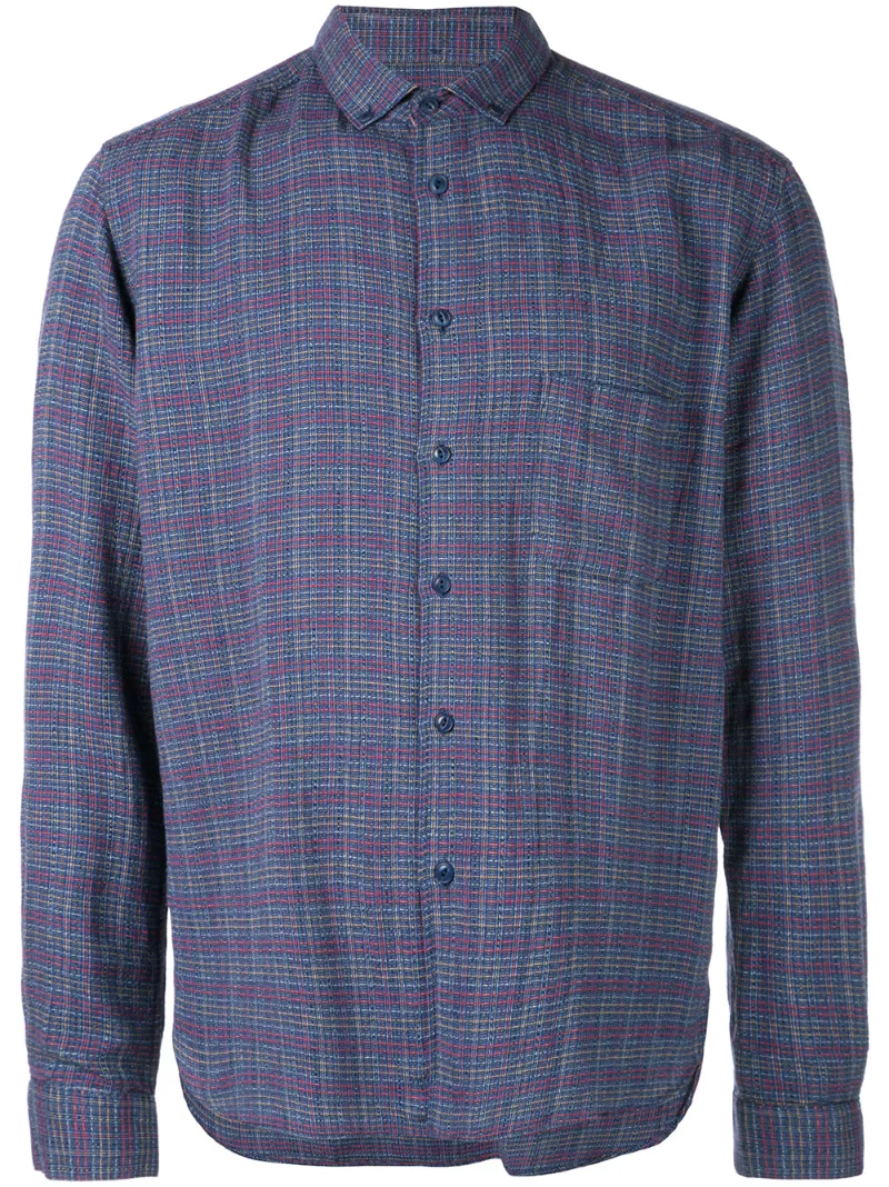 YMC рубашка Celso Check Dean