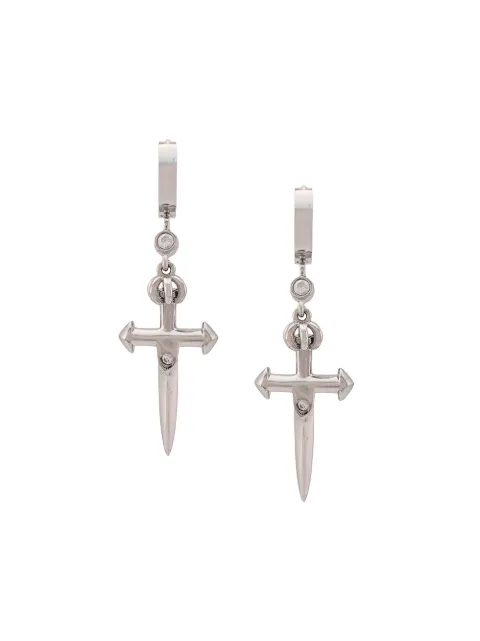 Nialaya Jewelry Skyfall small sword earrings 