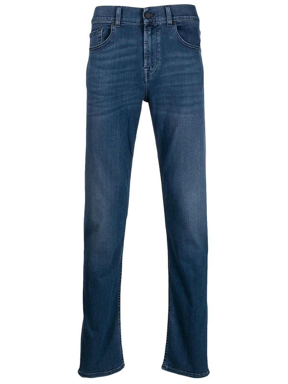 Image 1 of 7 For All Mankind Slimmy tapered jeans