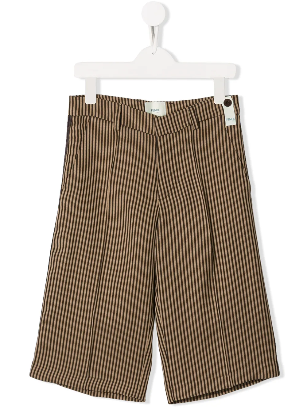 Fendi Kids шорты в полоску Fendi Kids шорты в полоску