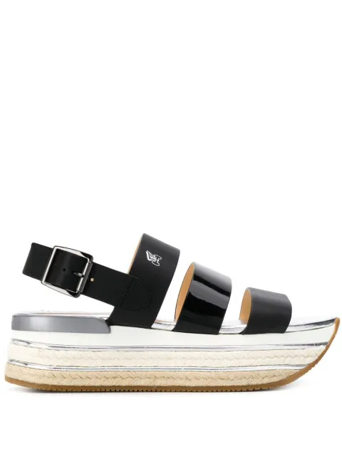 Hogan sandaler med plateausål