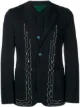 الصورة 1 من Comme Des Garçons Pre-Owned سترة رسمية بخياطة 2000