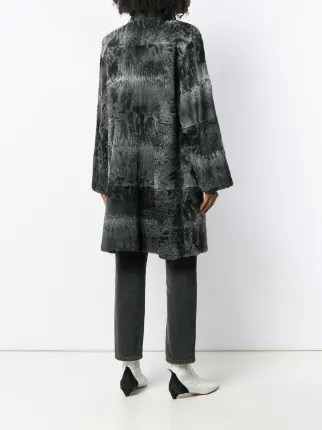 Elysa midi fur coat展示图