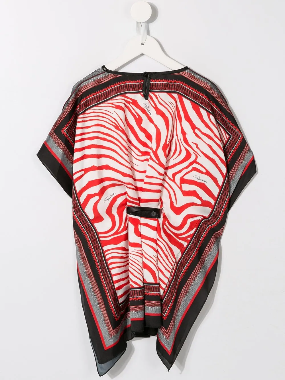 Roberto Cavalli Junior Kaftan met zebra print D2140