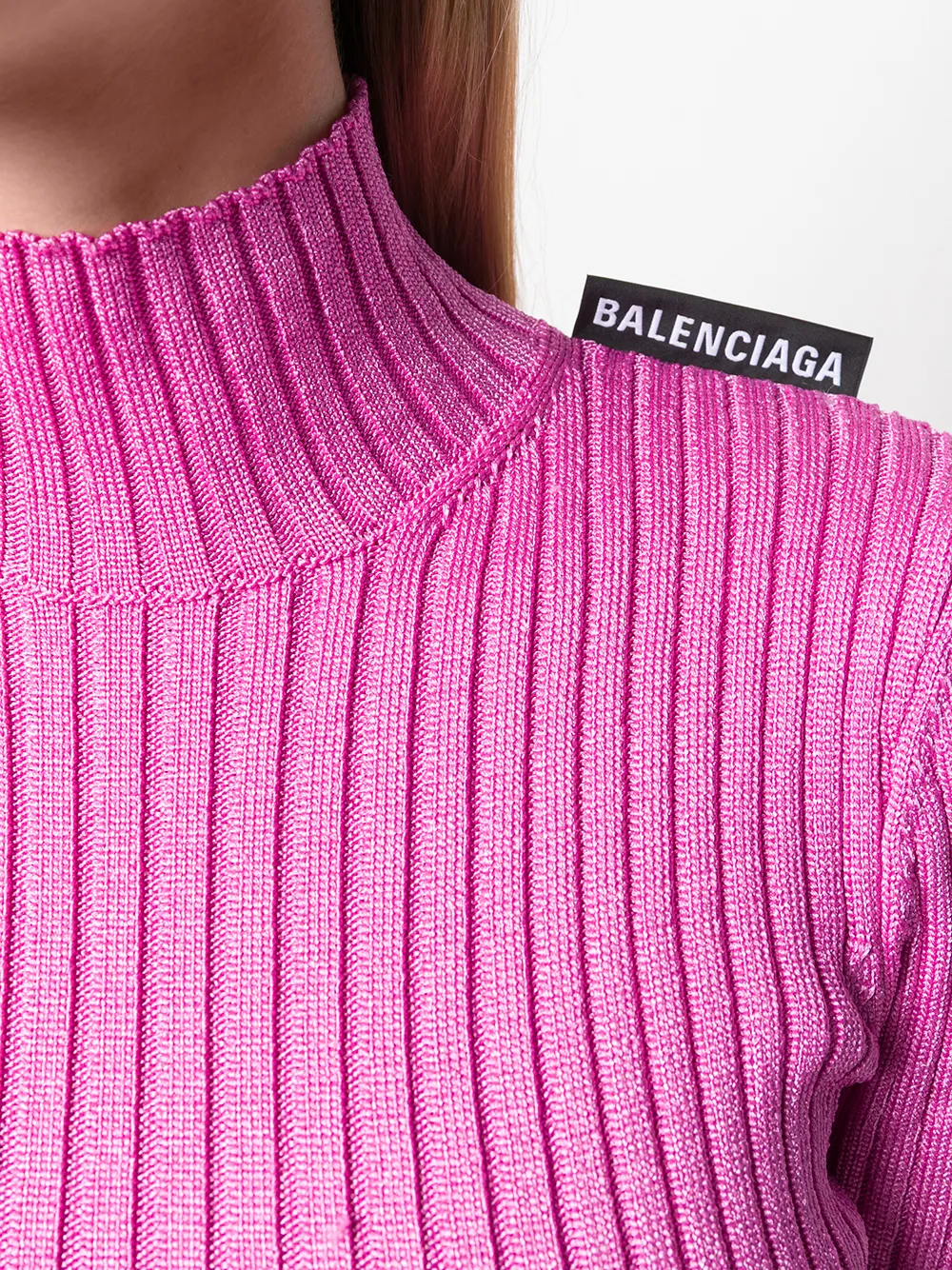 hot pink balenciaga dress