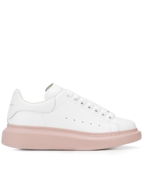 alexander mcqueen oversized sneaker pink