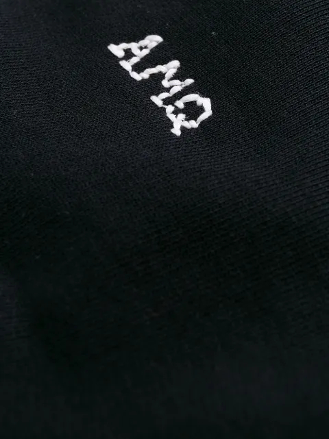 ALEXANDER MCQUEEN EMBROIDERED SKULL SWEATSHIRT