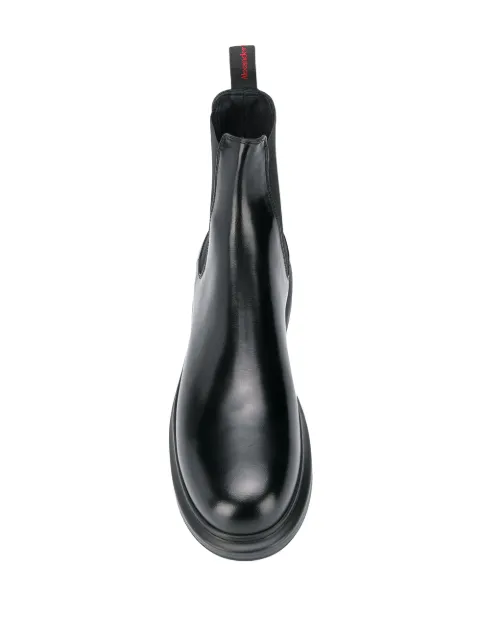 ALEXANDER MCQUEEN WEDGE CHELSEA BOOTS
