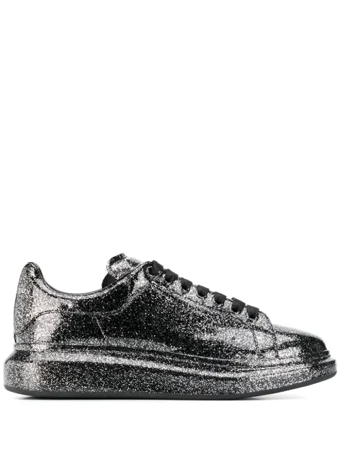 Alexander McQueen Oversized Glitter Sneakers - Farfetch Alexander McQueen Oversized Glitter Sneakers - Farfetch