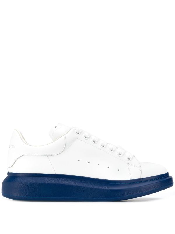 alexander mcqueen oversized sneaker blue