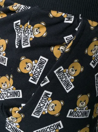 teddy bear print shorts展示图