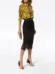 الصورة 2 من Dolce & Gabbana تنورة ضيقة بإضافات دانتيل