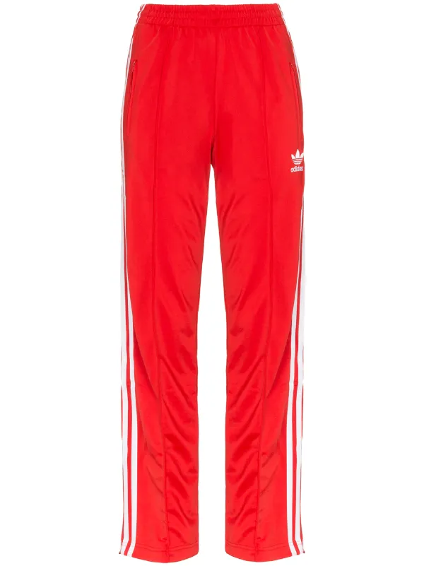 red stripe adidas pants