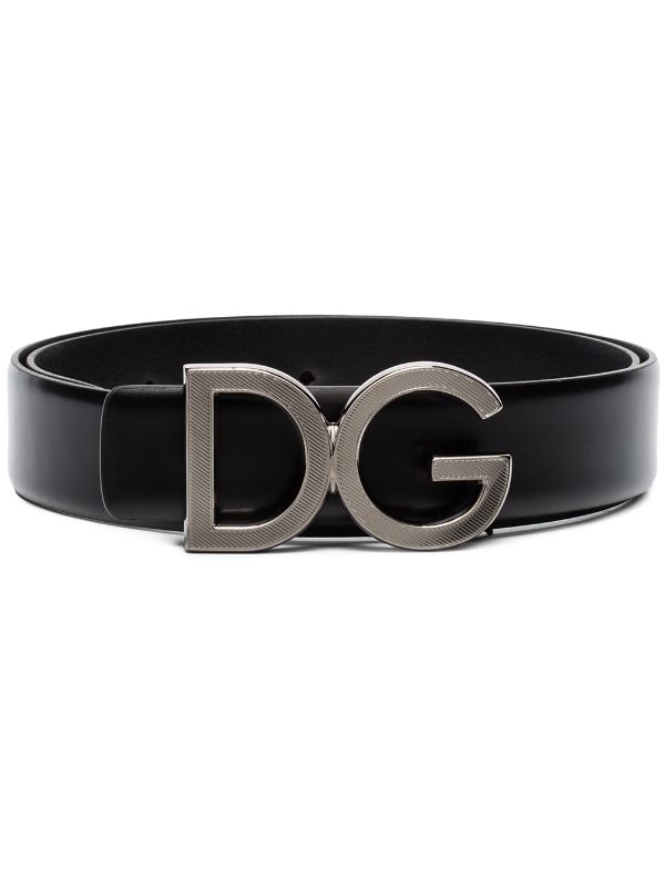 dolce and gabbana logo belt