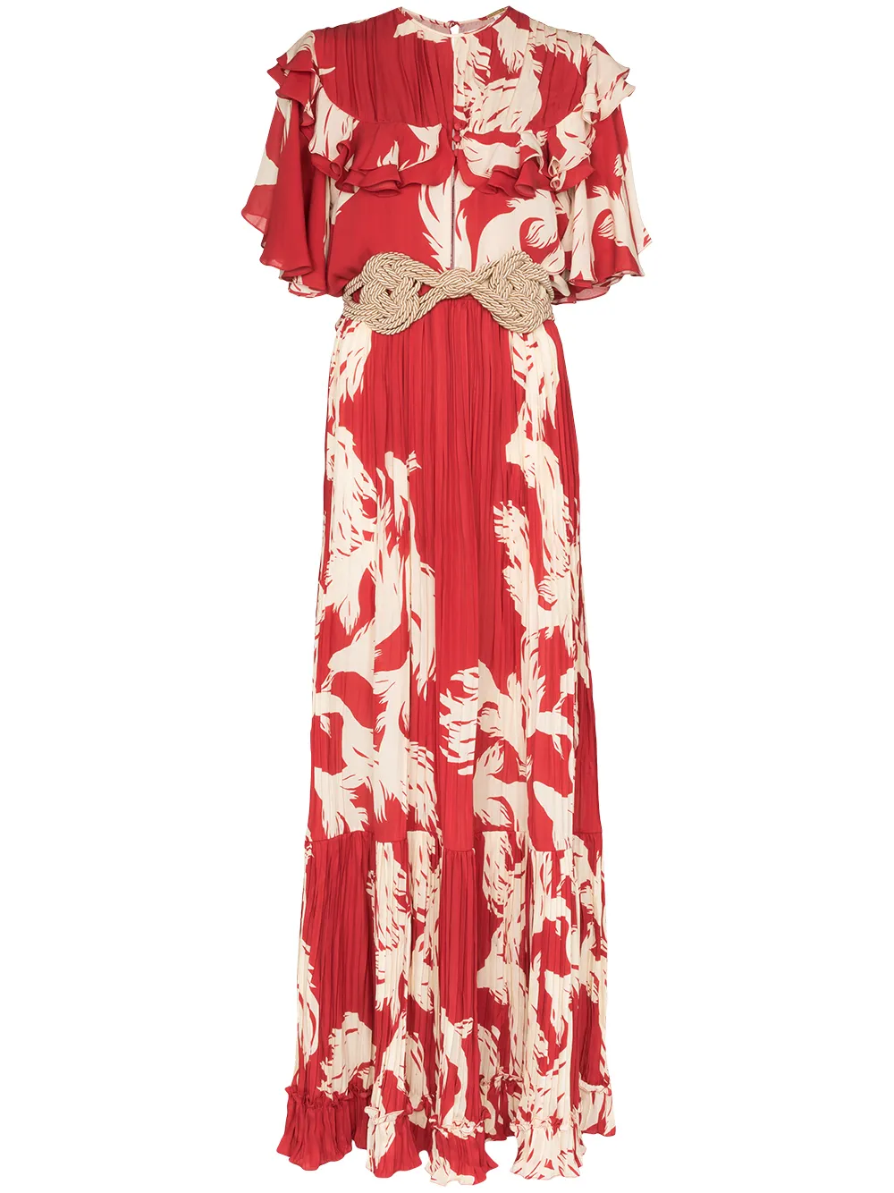 Johanna Ortiz Dresses Musica Sagrada ruffle maxi dress