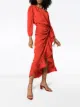Johanna Ortiz Cuentos Y Relatos ruffled jacquard dress