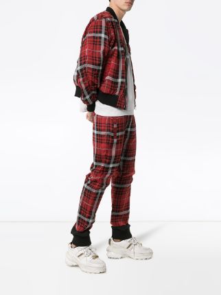 checked sweatpants展示图